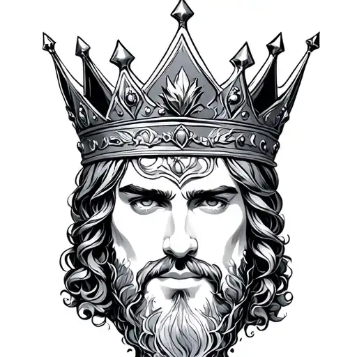 Tresean With A Crown Surrounded