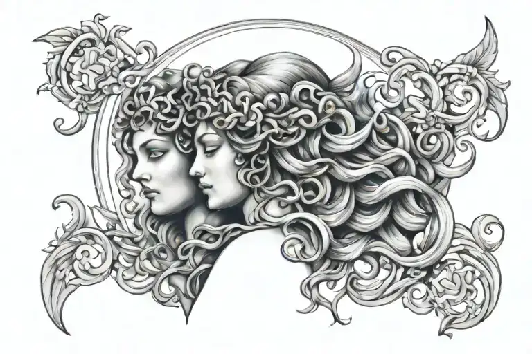 Medusa And Athena And Aphrodite