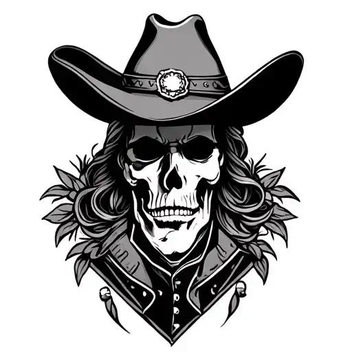 Western Style Tattoo Clean Lines