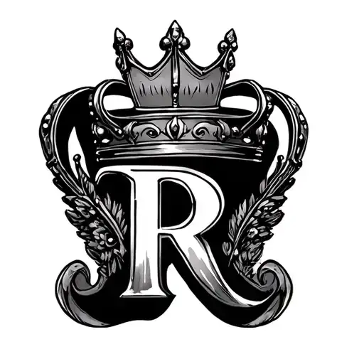 Crown With R
