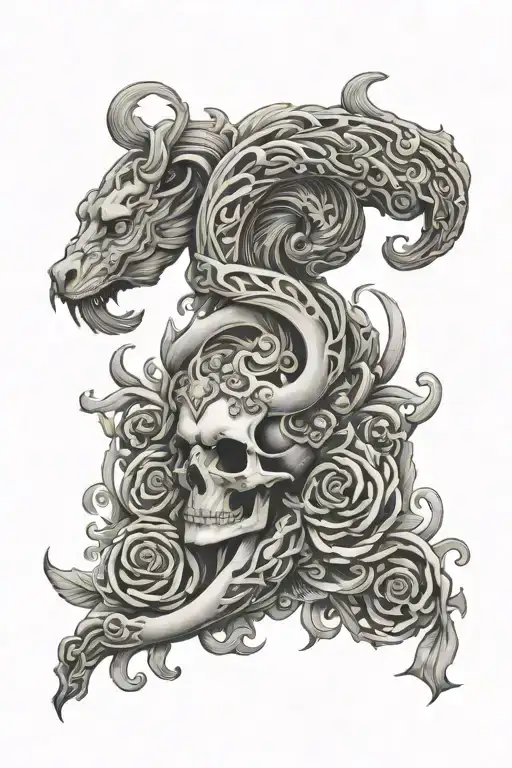 Smoke Line Mythology Arm Sleeve