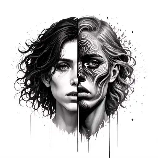 Manic Depression As An Image Depicting Opposites
