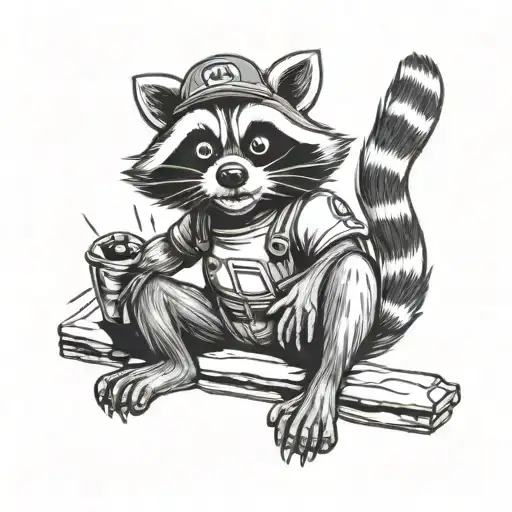 Raccoon Mario