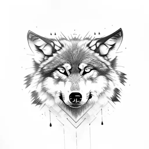 Wolf With Eye