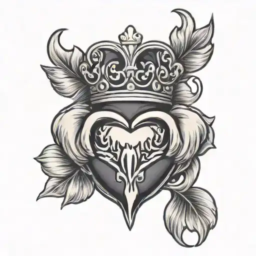 Claddagh Ring Surrounded