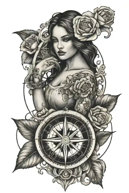 Rose Compass Woman