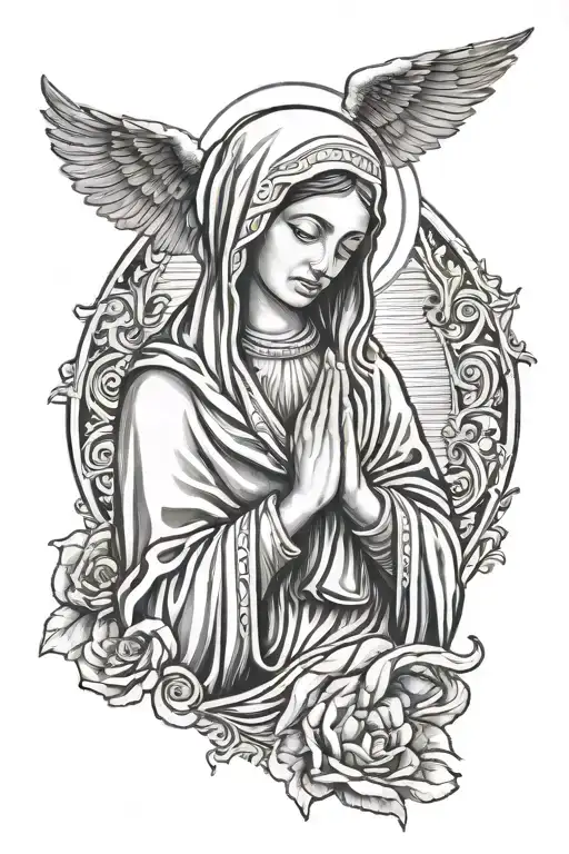 Virgin Mary Praying