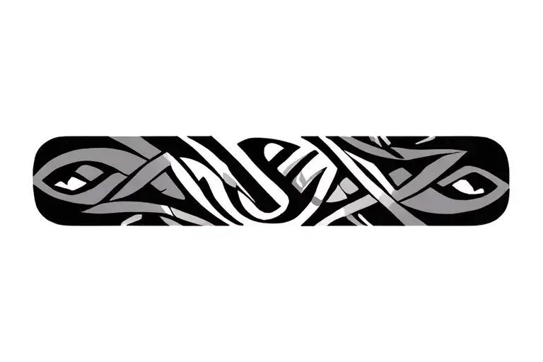 Armband Tattoo Design Tribal