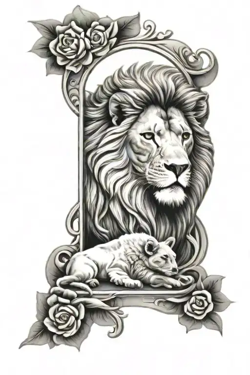 Lion And Lamb