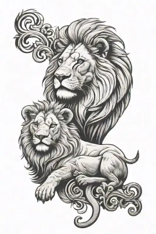 Lion And Lamb
