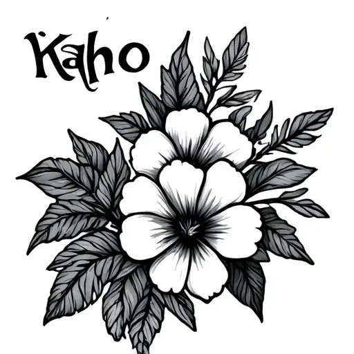 The Name Kaho'oilihala With Aprils Birth Month Flowers And Septembers Birth Moth Flowers