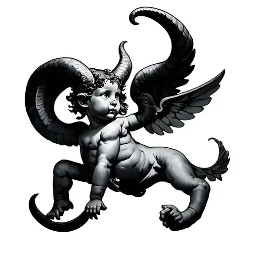 Aries Demon Cherub