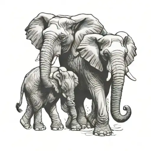 Elephant Couple