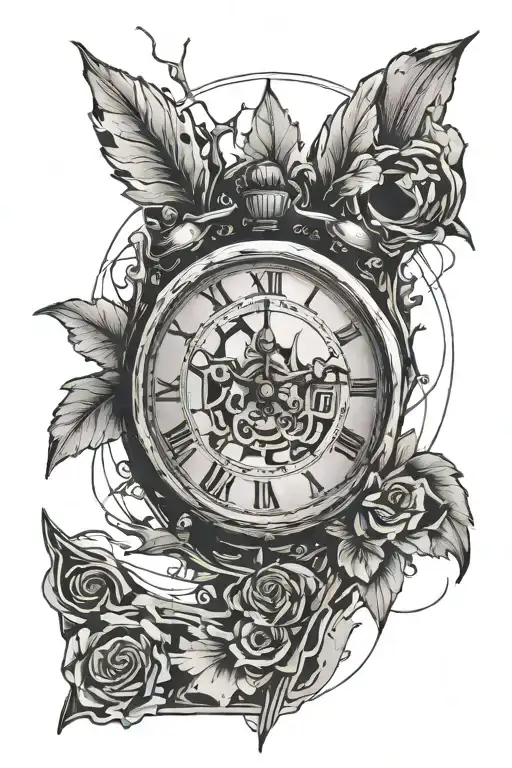 Broken Clock Minimalistic