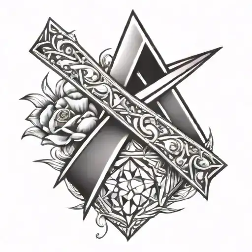 Diamonds And Cancer Ribbon