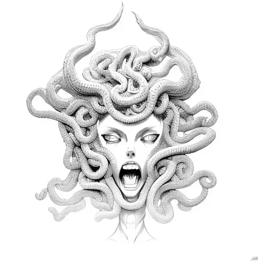 Medusa Anime Side View