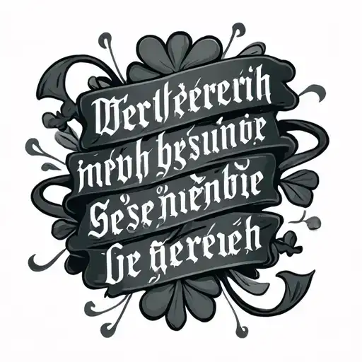 Irish Phrase Written