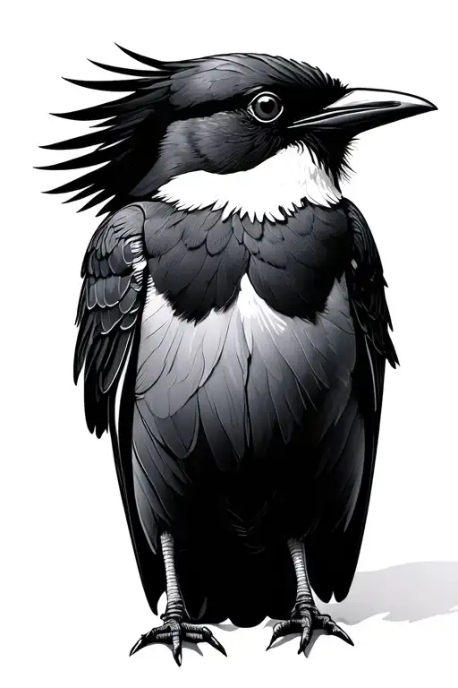 Magpie Standing