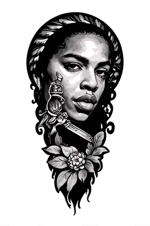 Dominican Republic Heritage Intertwined With 90S Manhattan Upbringing Quarter Leg Sleeve