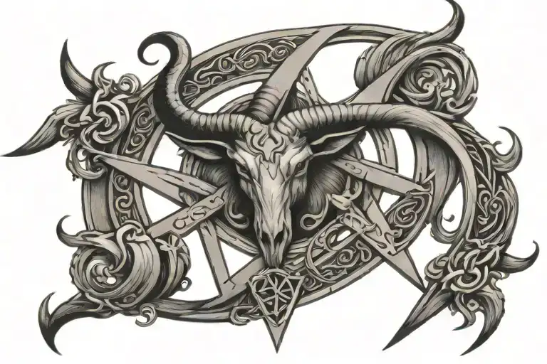 Capricorn Pentagram