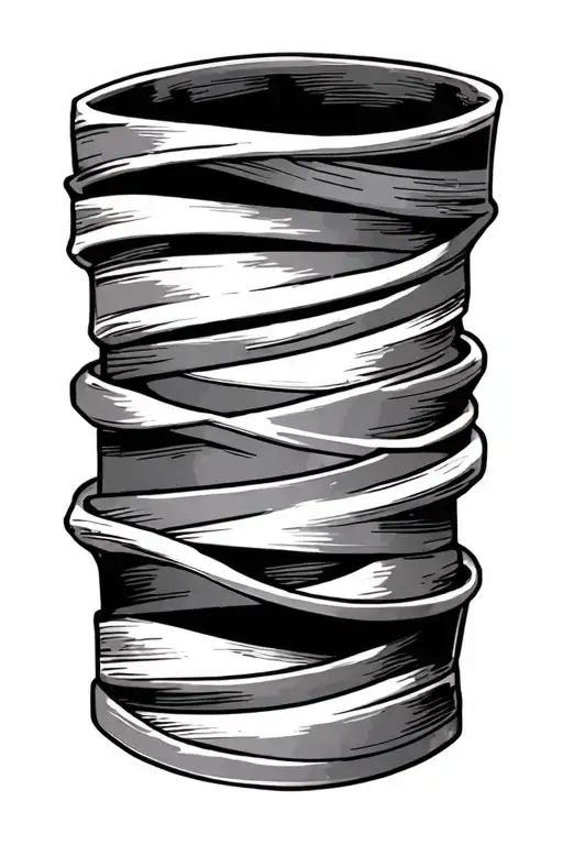 Armband With 3 Solid Lines