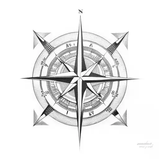 Compass Old Without Designation