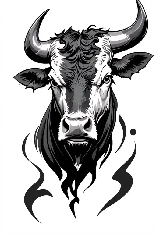 Aggressive Bull Head