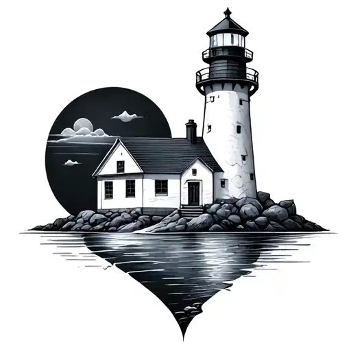 Lighthouse With Heart