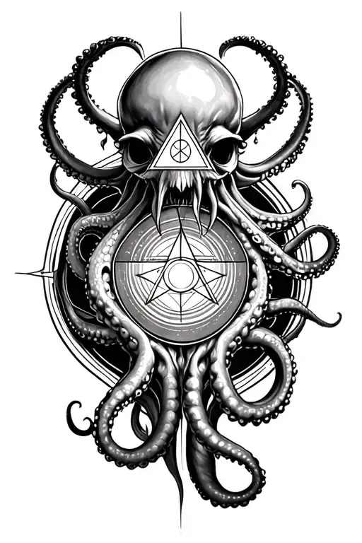 Illuminati Octopus Life Circle
