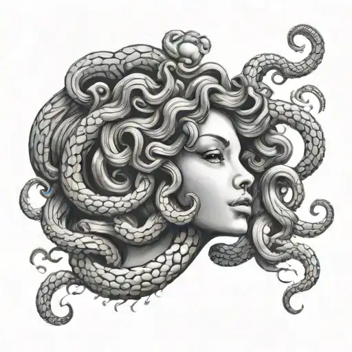 Black Teenage Medusa