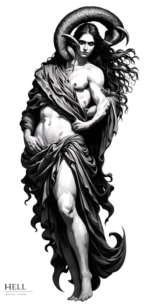 Aries Libra Dante's Inferno Hell Custom