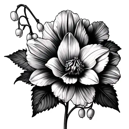 Carnation Daffodil Lily Of The Valley Aster Flowers