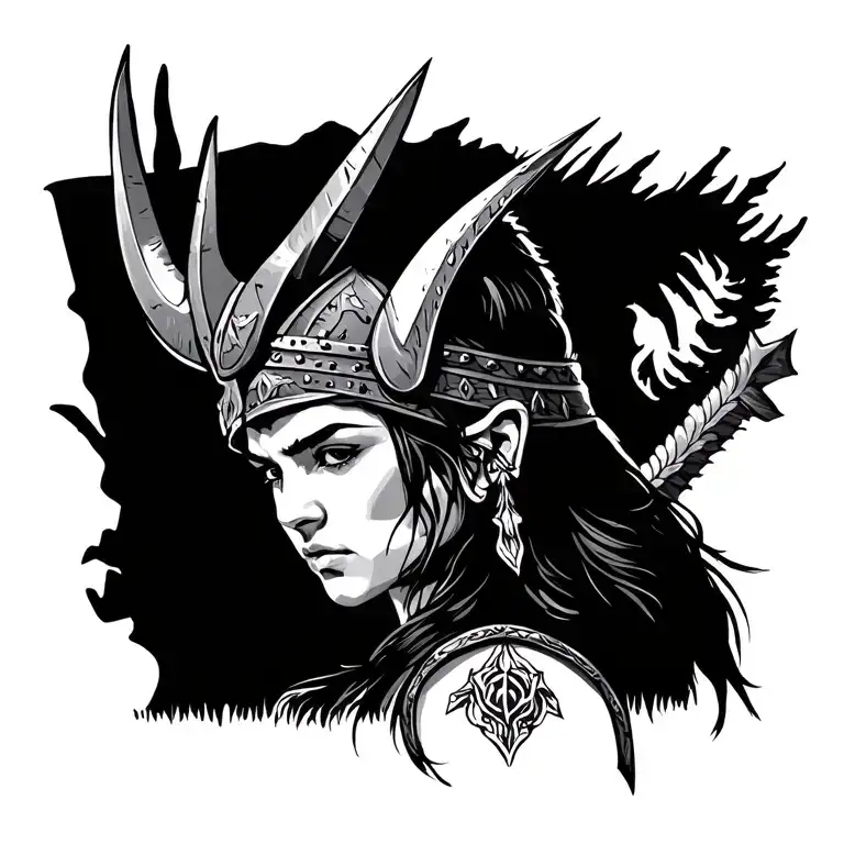 Minnesota Female Viking Warrior