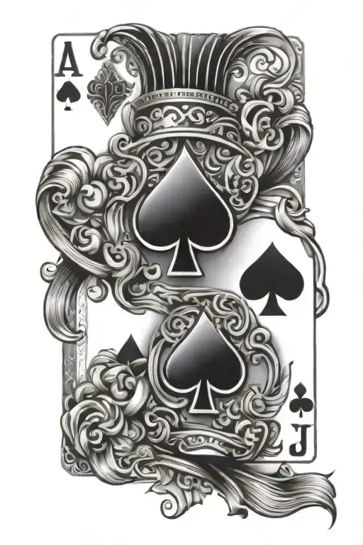 Blackjack Card Ace And 2