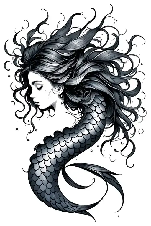 Mermaid Scales Forming