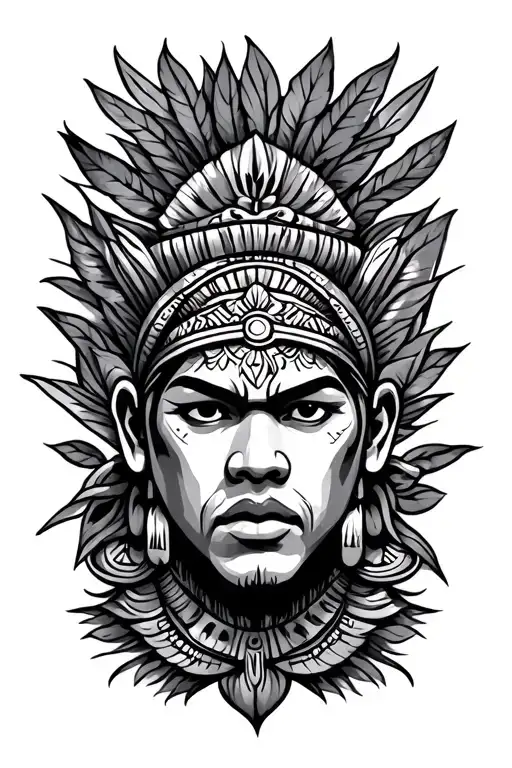 Samoan Style Tattoo Design