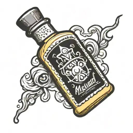Mustard Bottle Cartoon