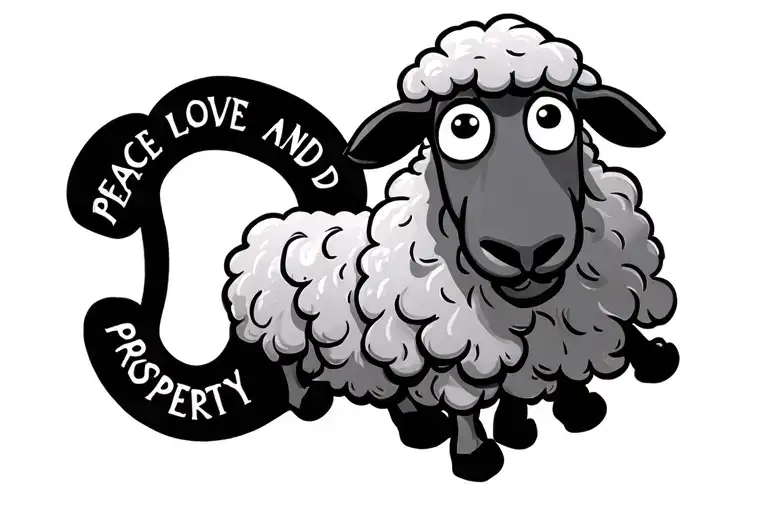 Shaun The Sheep Peace Love And Prosperity