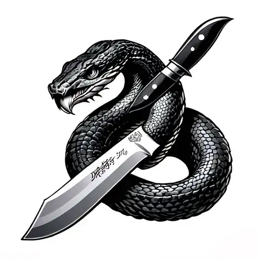 Knife Around Snake