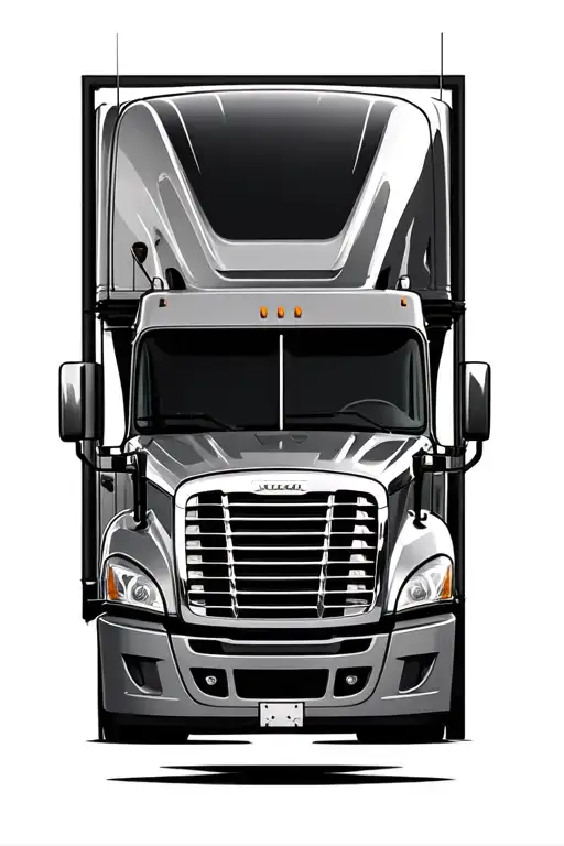 Freightliner Cascadia Over The Road Trucking Manager Driving