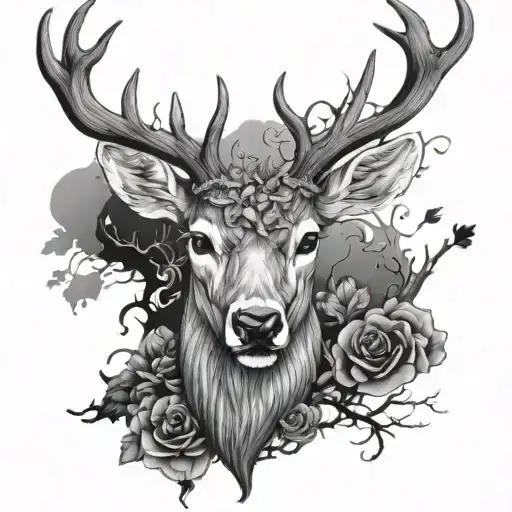 Dark Deer Surrounded