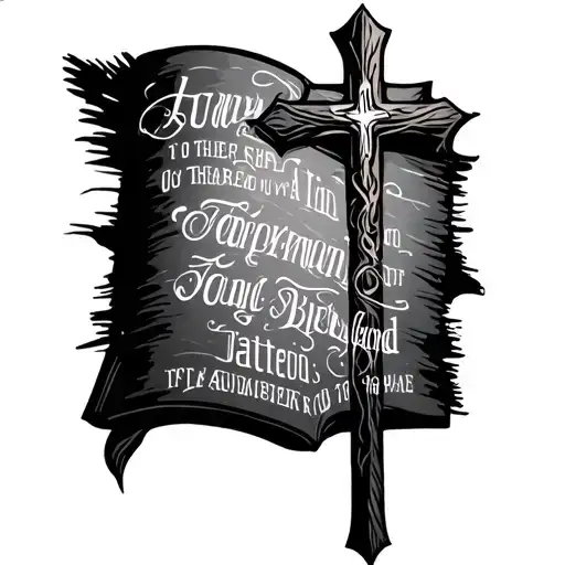 Cross And Bible Verse