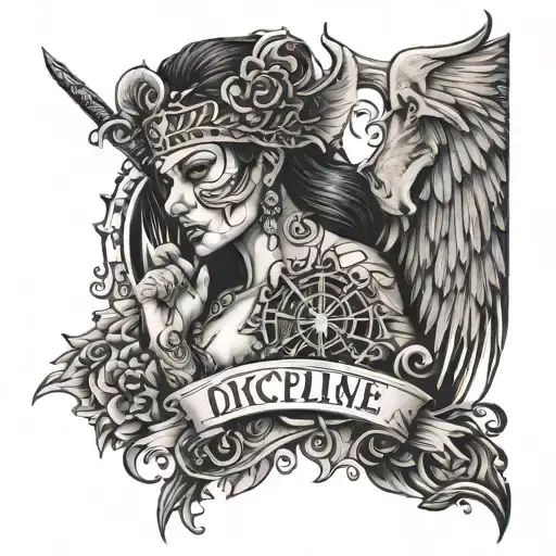 Dicipline Strength Courage