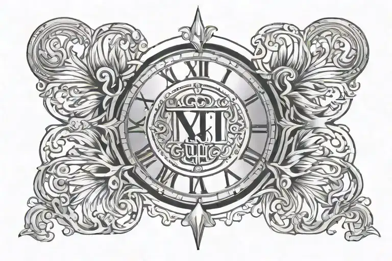 Roman Numerals Surrounded