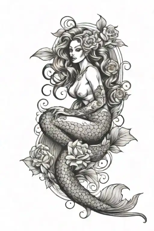 Nude Mermaid Rose