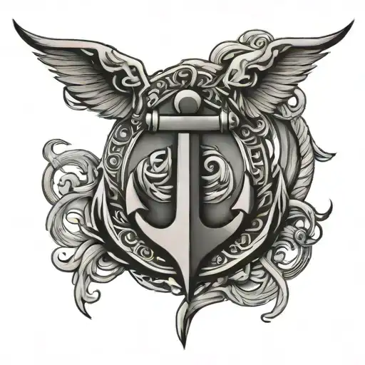 Capricorn Anchor Surrounded