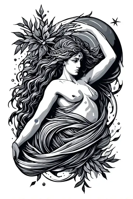 Aquarius Minimalist Left Forearm