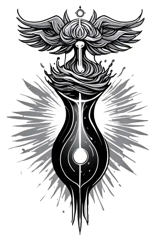 Aquarius Minimalist Left Forearm