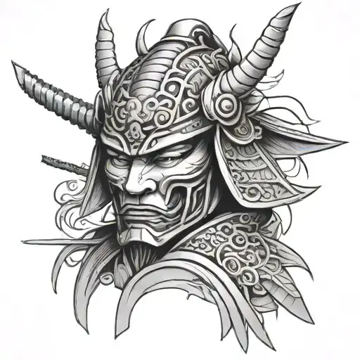 Samurai Broken Mask Sharinghan