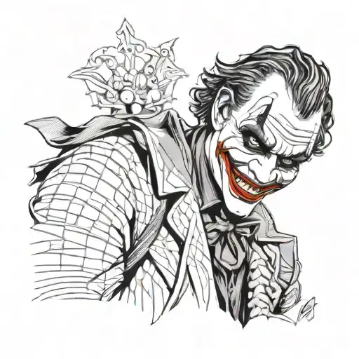Joker Smiling Heath Ledger Joker